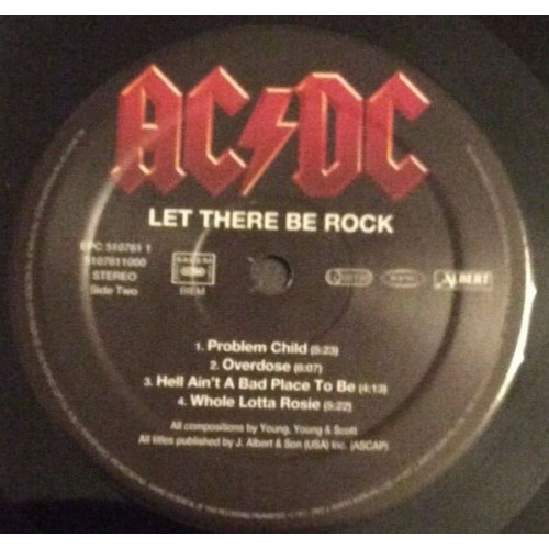 AC/DC - LET THERE BE ROCK 1973/2003 (5107611) COLUMBIA/EU, MINT AC/DC - LET THERE BE ROCK 1973/2003 (5107611) COLUMBIA/EU, MINT