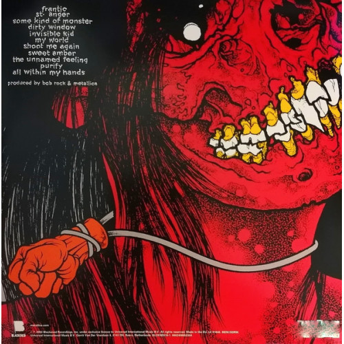 METALLICA - ST.ANGER 2 LP Set 2003 (BLCKND016-1) GAT, BLACKENED/EU MINT METALLICA - ST.ANGER 2 LP Set 2003 (BLCKND016-1) GAT, BLACKENED/EU MINT