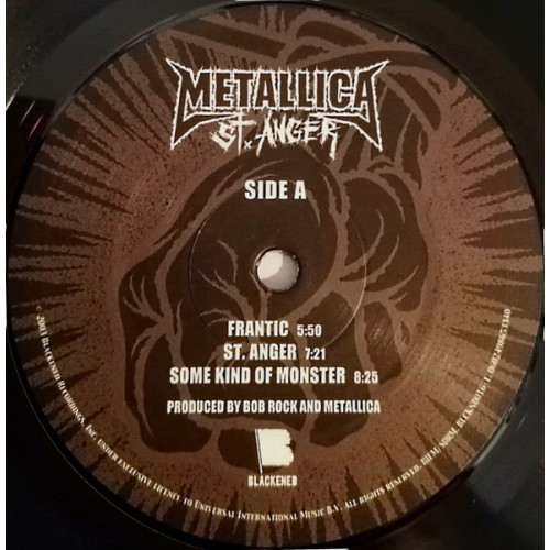 METALLICA - ST.ANGER 2 LP Set 2003 (BLCKND016-1) GAT, BLACKENED/EU MINT METALLICA - ST.ANGER 2 LP Set 2003 (BLCKND016-1) GAT, BLACKENED/EU MINT