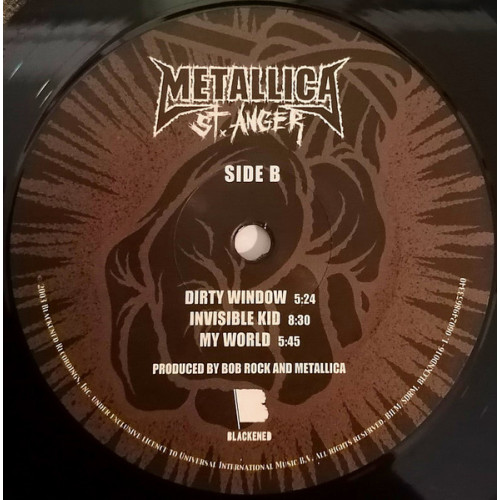 METALLICA - ST.ANGER 2 LP Set 2003 (BLCKND016-1) GAT, BLACKENED/EU MINT METALLICA - ST.ANGER 2 LP Set 2003 (BLCKND016-1) GAT, BLACKENED/EU MINT