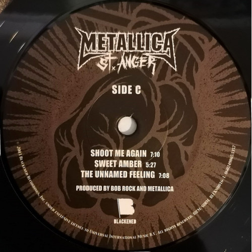 METALLICA - ST.ANGER 2 LP Set 2003 (BLCKND016-1) GAT, BLACKENED/EU MINT METALLICA - ST.ANGER 2 LP Set 2003 (BLCKND016-1) GAT, BLACKENED/EU MINT