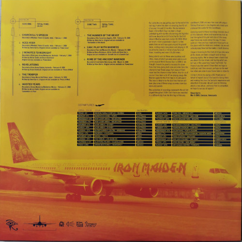 IRON MAIDEN - FLIGHT 666 2 LP Set 2009/2017 (0190295851941) GAT, PARLOPHONE/WARNER/EU MINT IRON MAIDEN - FLIGHT 666 2 LP Set 2009/2017 (0190295851941) GAT, PARLOPHONE/WARNER/EU MINT