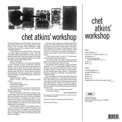 CHET ATKINS – WORKSHOP /2016 (DOS659H, 180 gm.) DOL/EU MINT CHET ATKINS – WORKSHOP /2016 (DOS659H, 180 gm.) DOL/EU MINT
