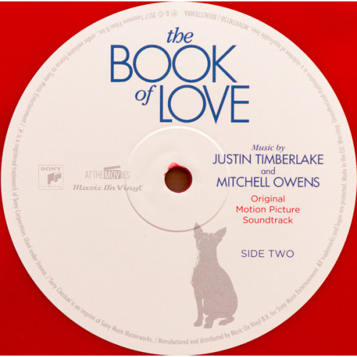 JUSTIN TIMBERLAKE - O. S. T. - BOOK OF LOVE 2 LP Set 2017 (MOVATM150, NUMB. LTD. RED VINYL) EU MINT JUSTIN TIMBERLAKE - O. S. T. - BOOK OF LOVE 2 LP Set 2017 (MOVATM150, NUMB. LTD. RED VINYL) EU MINT