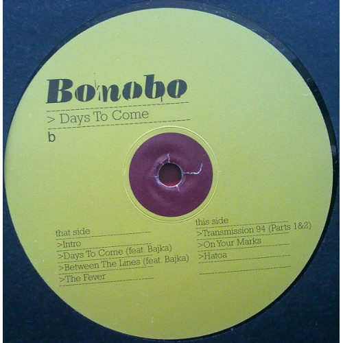 BONOBO - DAYS TO COME 2 LP Set (ZEN119) NINJA TUNE/ENG. MINT BONOBO - DAYS TO COME 2 LP Set (ZEN119) NINJA TUNE/ENG. MINT