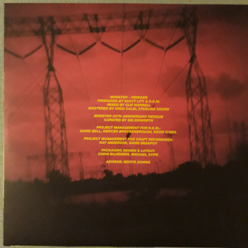 REM - MONSTER 1994/2019 2 LP SET (0888072111493) CRAFT RECORDINGS/EU MINT REM - MONSTER 1994/2019 2 LP SET (0888072111493) CRAFT RECORDINGS/EU MINT