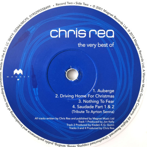 CHRIS REA - THE VERY BEST OF CHRIS REA 2 LP Set 2018 (0190295646615) GAT, MAGNET/EU MINT CHRIS REA - THE VERY BEST OF CHRIS REA 2 LP Set 2018 (0190295646615) GAT, MAGNET/EU MINT