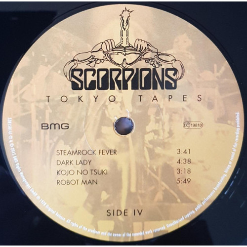 SCORPIONS - TOKYO TAPES 2 LP + 2 CD Set 1978/2015 (4050538150148) GAT, BMG/EU MINT SCORPIONS - TOKYO TAPES 2 LP + 2 CD Set 1978/2015 (4050538150148) GAT, BMG/EU MINT