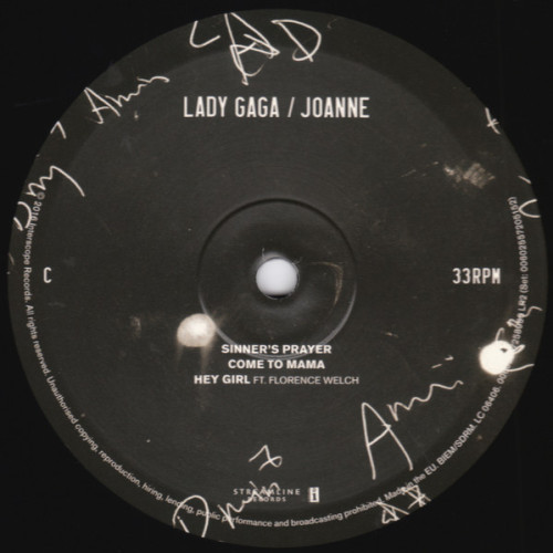 LADY GAGA - JOANNE 2 LP Set 2016 (0602557205152, Deluxe Edition) STREAMLINE RECORDS/EU MINT LADY GAGA - JOANNE 2 LP Set 2016 (0602557205152, Deluxe Edition) STREAMLINE RECORDS/EU MINT