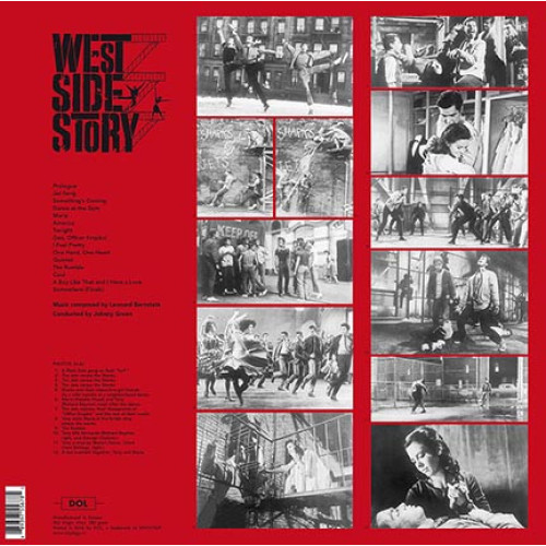 LEONARD BERNSTEIN – WEST SIDE STORY 1961/2016 (DOST1678, 180 gm.) DOL/EU MINT LEONARD BERNSTEIN – WEST SIDE STORY 1961/2016 (DOST1678, 180 gm.) DOL/EU MINT