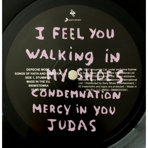 DEPECHE MODE – SONGS OF FAITH AND DEVOTION 1993/2016 (STUMM106, 180 gm.) MUTE/EU MINT DEPECHE MODE – SONGS OF FAITH AND DEVOTION 1993/2016 (STUMM106, 180 gm.) MUTE/EU MINT