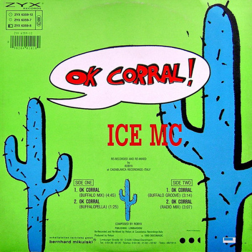 ICE MC - OK CORRAL! 1990 (ZYX 6359-12, 12 ICE MC - OK CORRAL! 1990 (ZYX 6359-12, 12