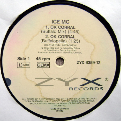 ICE MC - OK CORRAL! 1990 (ZYX 6359-12, 12 ICE MC - OK CORRAL! 1990 (ZYX 6359-12, 12