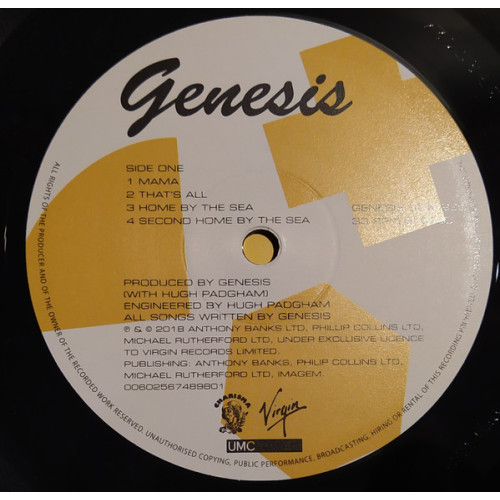 GENESIS - GENESIS 1983/2018 (6748980, 180 gm.) VIRGIN/UMC/EU MINT GENESIS - GENESIS 1983/2018 (6748980, 180 gm.) VIRGIN/UMC/EU MINT
