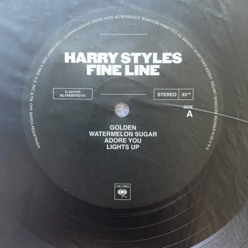 HARRY STYLES - FINE LINE 2 LP Set 2019 (19439705141, LTD.) COLUMBIA/EU MINT HARRY STYLES - FINE LINE 2 LP Set 2019 (19439705141, LTD.) COLUMBIA/EU MINT