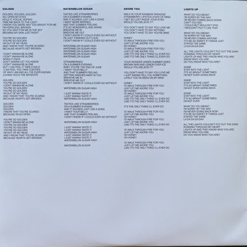 HARRY STYLES - FINE LINE 2 LP Set 2019 (19439705141, LTD.) COLUMBIA/EU MINT HARRY STYLES - FINE LINE 2 LP Set 2019 (19439705141, LTD.) COLUMBIA/EU MINT
