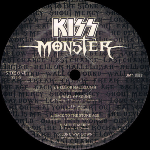 KISS - MONSTER 2012 (B001741801, 180 gm.) UME/EU MINT KISS - MONSTER 2012 (B001741801, 180 gm.) UME/EU MINT