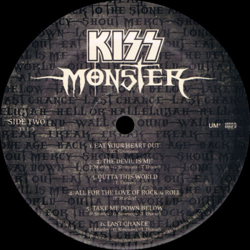 KISS - MONSTER 2012 (B001741801, 180 gm.) UME/EU MINT KISS - MONSTER 2012 (B001741801, 180 gm.) UME/EU MINT
