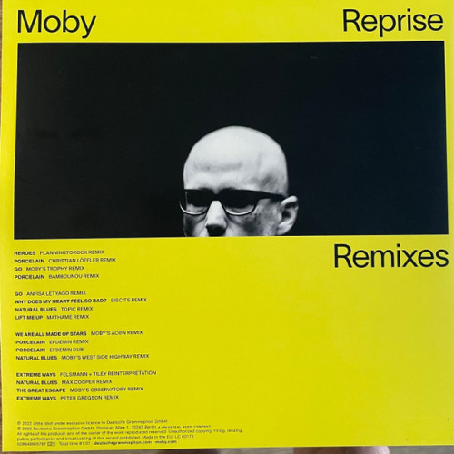MOBY - REPRISE REMIXES 2 LP Set 2022 (486 0576) DEUTSCHE GRAMMOPHON/EU MINT MOBY - REPRISE REMIXES 2 LP Set 2022 (486 0576) DEUTSCHE GRAMMOPHON/EU MINT