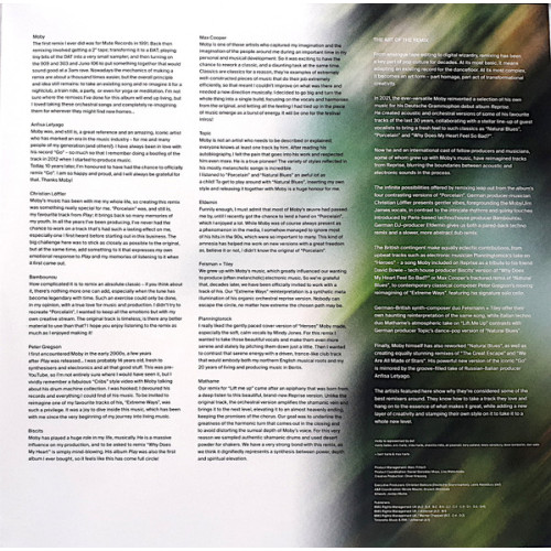 MOBY - REPRISE REMIXES 2 LP Set 2022 (486 0576) DEUTSCHE GRAMMOPHON/EU MINT MOBY - REPRISE REMIXES 2 LP Set 2022 (486 0576) DEUTSCHE GRAMMOPHON/EU MINT