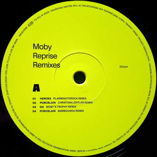 MOBY - REPRISE REMIXES 2 LP Set 2022 (486 0576) DEUTSCHE GRAMMOPHON/EU MINT MOBY - REPRISE REMIXES 2 LP Set 2022 (486 0576) DEUTSCHE GRAMMOPHON/EU MINT