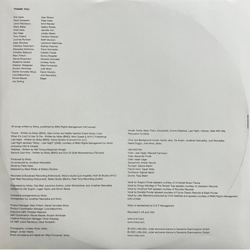 MOBY - RESOUND NYC 2 LP Set 2023 (4863337) DEUTSCHE GRAMMOPHON/EU MINT MOBY - RESOUND NYC 2 LP Set 2023 (4863337) DEUTSCHE GRAMMOPHON/EU MINT