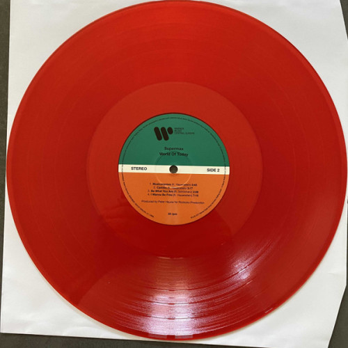 SUPERMAX - WORLD OF TODAY 1977/2023 (5054197-5936-8-0, LTD., Red) WARNER/EU MINT SUPERMAX - WORLD OF TODAY 1977/2023 (5054197-5936-8-0, LTD., Red) WARNER/EU MINT