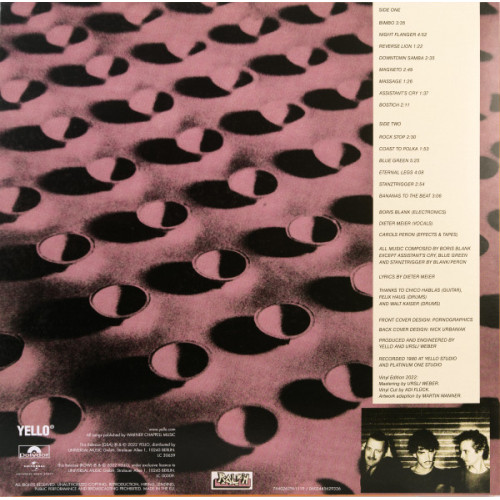 YELLO - SOLID PLEASURE / I.T. SPLASH 2 LP Set 1980/2022 (7640262961119, LTD.) UNIVERSAL/EU MINT YELLO - SOLID PLEASURE / I.T. SPLASH 2 LP Set 1980/2022 (7640262961119, LTD.) UNIVERSAL/EU MINT