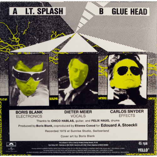 YELLO - SOLID PLEASURE / I.T. SPLASH 2 LP Set 1980/2022 (7640262961119, LTD.) UNIVERSAL/EU MINT YELLO - SOLID PLEASURE / I.T. SPLASH 2 LP Set 1980/2022 (7640262961119, LTD.) UNIVERSAL/EU MINT