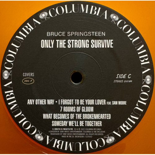 SPRINGSTEEN - ONLY THE STRONG SURVIVE (Vol.1) 2 LP Set 2022 (19658753701, LTD., Orange) EU MINT SPRINGSTEEN - ONLY THE STRONG SURVIVE (Vol.1) 2 LP Set 2022 (19658753701, LTD., Orange) EU MINT
