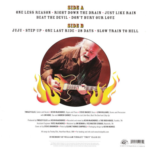 TINSLEY ELLIS - DEVIL MAY CARE 2022 (AL 5008, Red) ALLIGATOR/USA MINT TINSLEY ELLIS - DEVIL MAY CARE 2022 (AL 5008, Red) ALLIGATOR/USA MINT