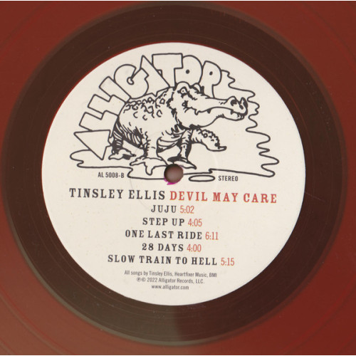 TINSLEY ELLIS - DEVIL MAY CARE 2022 (AL 5008, Red) ALLIGATOR/USA MINT TINSLEY ELLIS - DEVIL MAY CARE 2022 (AL 5008, Red) ALLIGATOR/USA MINT