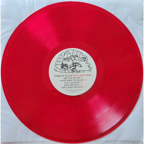 TINSLEY ELLIS - DEVIL MAY CARE 2022 (AL 5008, Red) ALLIGATOR/USA MINT TINSLEY ELLIS - DEVIL MAY CARE 2022 (AL 5008, Red) ALLIGATOR/USA MINT