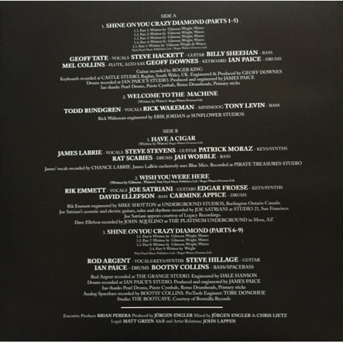 V/A - STILL WISH YOU WERE HERE A TRIBUTE TO PINK FLOYD 2021 (CLO2309, LTD., Red) CLEOPATRA/USA MINT V/A - STILL WISH YOU WERE HERE A TRIBUTE TO PINK FLOYD 2021 (CLO2309, LTD., Red) CLEOPATRA/USA MINT