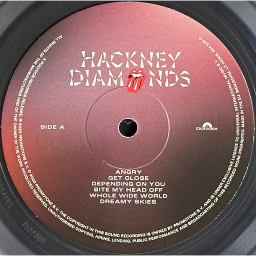 ROLLING STONES - HACKNEY DIAMONDS 2023 (554 646-0) POLYDOR/EU MINT ROLLING STONES - HACKNEY DIAMONDS 2023 (554 646-0) POLYDOR/EU MINT