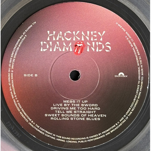 ROLLING STONES - HACKNEY DIAMONDS 2023 (554 646-0) POLYDOR/EU MINT ROLLING STONES - HACKNEY DIAMONDS 2023 (554 646-0) POLYDOR/EU MINT