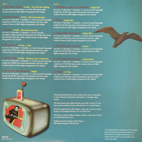 A FLOCK OF SEAGULLS - RARE BIRDS 2023 (BMGCAT622LP, LTD, Record Store Day) BMG/GER. MINT A FLOCK OF SEAGULLS - RARE BIRDS 2023 (BMGCAT622LP, LTD, Record Store Day) BMG/GER. MINT