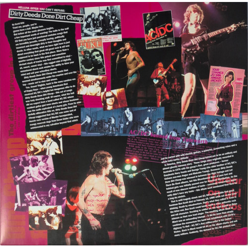 AC/DC - DIRTY DEEDS DONE DIRT CHEAP 1976/2024 (19658834581, LTD.,180 gm., Gold) COLUMBIA/EU MINT AC/DC - DIRTY DEEDS DONE DIRT CHEAP 1976/2024 (19658834581, LTD.,180 gm., Gold) COLUMBIA/EU MINT