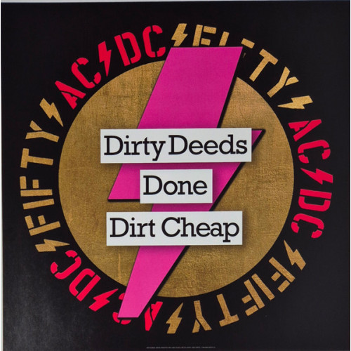 AC/DC - DIRTY DEEDS DONE DIRT CHEAP 1976/2024 (19658834581, LTD.,180 gm., Gold) COLUMBIA/EU MINT AC/DC - DIRTY DEEDS DONE DIRT CHEAP 1976/2024 (19658834581, LTD.,180 gm., Gold) COLUMBIA/EU MINT