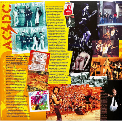 AC/DC - HIGH VOLTAGE 1976/2024 (19658834571, 180 gm., Gold) COLUMBIA/SONY MUSIC/EU MINT AC/DC - HIGH VOLTAGE 1976/2024 (19658834571, 180 gm., Gold) COLUMBIA/SONY MUSIC/EU MINT