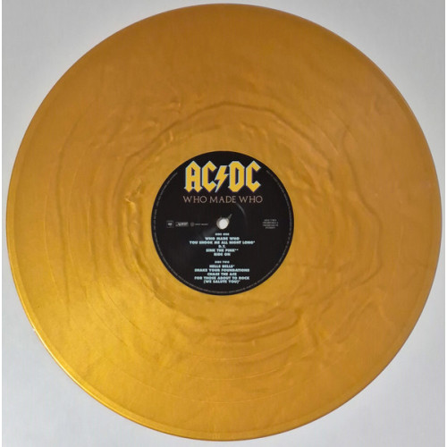 AC/DC - WHO MADE WHO 1986/2024 (19658834621, 180 gm., Gold) COLUMBIA/SONY MUSIC/EU MINT AC/DC - WHO MADE WHO 1986/2024 (19658834621, 180 gm., Gold) COLUMBIA/SONY MUSIC/EU MINT