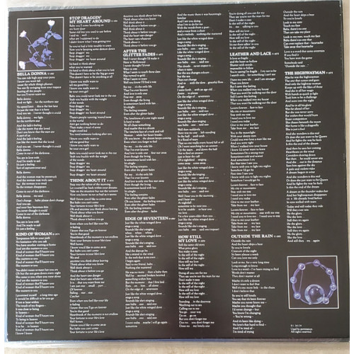 STEVIE NICKS - BELLA DONNA 1981/2016 (R1 38139, 180 gm.) MODERN RECORDS/EU MINT STEVIE NICKS - BELLA DONNA 1981/2016 (R1 38139, 180 gm.) MODERN RECORDS/EU MINT
