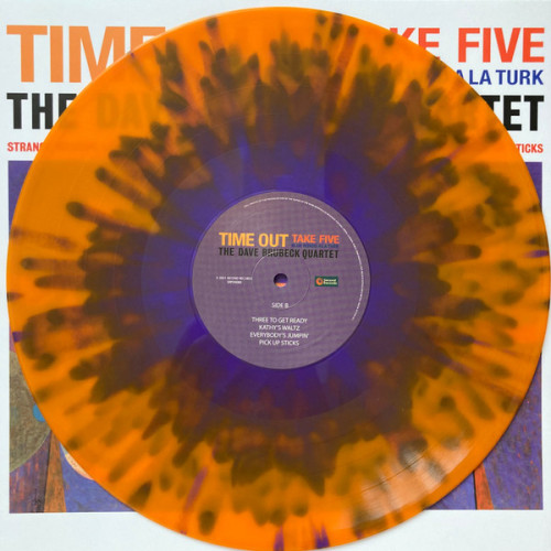 DAVE BRUBECK - TIME OUT 1959/2022 (SRPD0008SP, LTD., Lagoon vinyl) SECOND RECORDS/EU MINT DAVE BRUBECK - TIME OUT 1959/2022 (SRPD0008SP, LTD., Lagoon vinyl) SECOND RECORDS/EU MINT