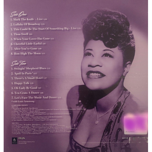 ELLA FITZGERALD - GREAT SONGBOOK 2021 (02171-VB) BELLEVUE PUBLISHING/EU MINT ELLA FITZGERALD - GREAT SONGBOOK 2021 (02171-VB) BELLEVUE PUBLISHING/EU MINT