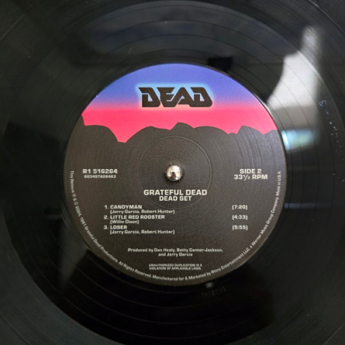 GRATEFUL DEAD - DEAD SET 2 LP Set 1981/2024 (R1 516264) RHINO RECORDS/EU MINT GRATEFUL DEAD - DEAD SET 2 LP Set 1981/2024 (R1 516264) RHINO RECORDS/EU MINT