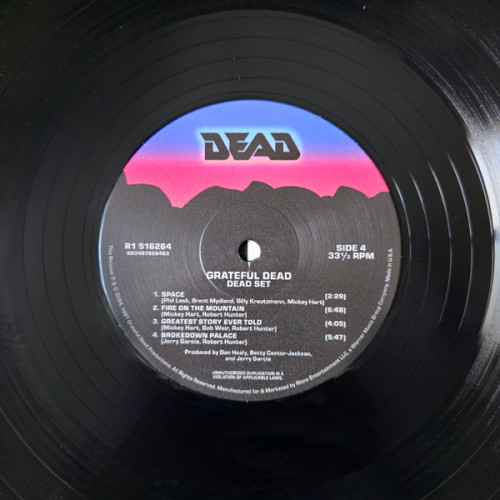 GRATEFUL DEAD - DEAD SET 2 LP Set 1981/2024 (R1 516264) RHINO RECORDS/EU MINT GRATEFUL DEAD - DEAD SET 2 LP Set 1981/2024 (R1 516264) RHINO RECORDS/EU MINT