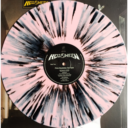 HELLOWEEN - PINK BUBBLES GO APE 1991/2021 (BMGCATLP62C, LTD., Pink With Black) BMG/EU MINT HELLOWEEN - PINK BUBBLES GO APE 1991/2021 (BMGCATLP62C, LTD., Pink With Black) BMG/EU MINT