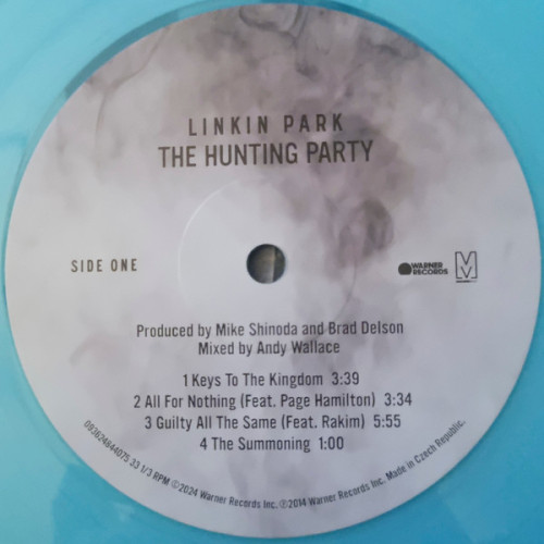 LINKIN PARK - THE HUNTING PARTY 2 LP Set 2014/2024 (093624844075, LTD., Blue) WARNER RECORDS/EU MINT LINKIN PARK - THE HUNTING PARTY 2 LP Set 2014/2024 (093624844075, LTD., Blue) WARNER RECORDS/EU MINT