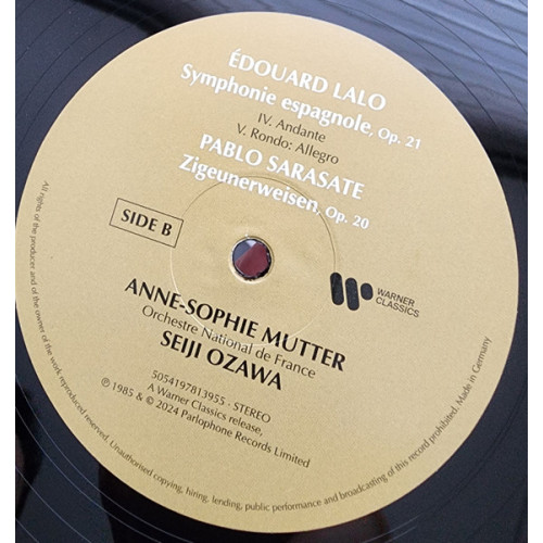 ANNE-SOPHIE MUTTER - SYMPHONIE ESPAGNOLE 2024 (5054197813955) WARNER/EU MINT ANNE-SOPHIE MUTTER - SYMPHONIE ESPAGNOLE 2024 (5054197813955) WARNER/EU MINT
