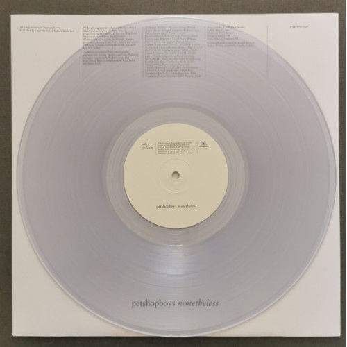 PET SHOP BOYS - NONETHELESS 2024 (5054197903571, Clear) PARLOPHONE/EU MINT PET SHOP BOYS - NONETHELESS 2024 (5054197903571, Clear) PARLOPHONE/EU MINT